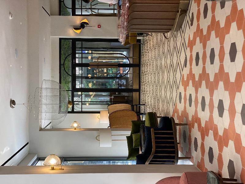 فندق Gatsby أثينا المظهر الخارجي الصورة Interior of the restaurant