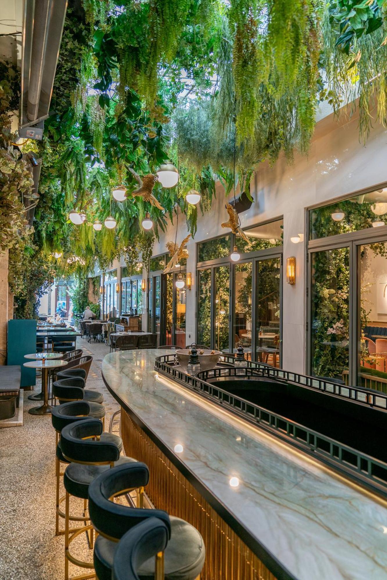 فندق Gatsby أثينا المظهر الخارجي الصورة The interior of the restaurant